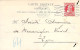 Timbre 10c.rouge Grosse Barbe Perforé E.Co Sur Carte Postale Privée Eiffe & Cie Anvers Antwerpen 1911 - 1909-34