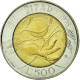 Monnaie, Italie, 500 Lire, 1998, Rome, TTB, Bi-Metallic, KM:193 - 500 Liras
