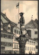 173z * ZUG * KOLIN-BRUNNEN * RÜCKSEITE HEIMATSCHUTZ * KÜNSTLER GROSSWERBEKARTE * CHOCOLAT TOBLER * 1907**!! - Zugo