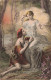 ARTS - Peintures Et Tableaux - Contemplation - Carte Postale Ancienne - Pintura & Cuadros