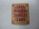 HONG KONG 1891 JUBILEE 50th ANNIVERSARY STAMP, SUPERB MLH  SG 51 - Nuovi