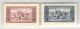 Tchécoslovaquie 1934 Mi 330-1 X (Yv Timbres De BF), (MH) Trace De Charniere, - Unused Stamps
