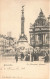 BELGIQUE - Bruxelles - Le Monument Anspach - Fontaine - Animé - Carte Postale Ancienne - Monuments, édifices