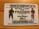 Prepaid Phonecard United Kingdom, Unitel - Boxing, Joe Frazier, Muhammad Ali - Emissioni Imprese