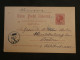 DF16 ESPANA   BELLE CARTE  LETTRE ENTIER  RR 1890 MADRID    A  BERLIN GERMANY  +AFF. INTERESSANT++ + - 1850-1931