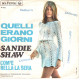 °°° 361) 45 GIRI - DALLA TRASMISSIONE TV CONTROFATICA - SANDIE SHAW °°° - Música De Peliculas