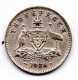 AUSTRALIA, 3 Pence, Silver, Year 1936, KM # 24 - Threepence