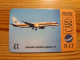 Prepaid Phonecard United Kingdom, International Phonecard - Airplane, Monarch Airlines, Boeing 757 - Emissions Entreprises