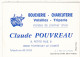 CALENDRIERS. FONTENAY LE COMTE (85). CALENDRIER 1981  " BOUCHERIE POUVREAU " . PHOTO TOUR SOLIDOR ST SERVAN - Small : 1981-90