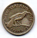 NEW ZEALAND, 6 Pence, Silver, Year 1943, KM # 8 - Nouvelle-Zélande