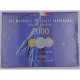 France, Coffret Brillant Universel 2000 - BU, BE & Muntencassettes