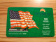 Prepaid Phonecard Mexico, Fone World - Flag, USA - México