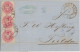 1865 - PRUSSE - LETTRE De BAD KREUZNACH => FULDA - Lettres & Documents