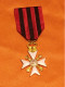 MEDAILLE DECORATION CROIX CIVIQUE 1ERE CLASSE "OR", BELGIQUE - Belgique