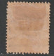 MALAYSIA - JOHORE - N°38 Obl (1903-04) 10c Sur 4 Cents Jaune Et Rouge-brun - Johore