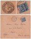 LETTRE. CHINE SAGE. COVER CHINA. TCHONG KING. 14 FEVR 1904. Yv N° 11. HAN KEOU-CHINE. POSTE FRANCAISE. POUR FRANCE - Cartas & Documentos