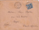 LETTRE. CHINE SAGE. COVER CHINA. TCHONG KING. 14 FEVR 1904. Yv N° 11. HAN KEOU-CHINE. POSTE FRANCAISE. POUR FRANCE - Briefe U. Dokumente