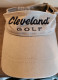 CLEVELAND GOLF, Casquette De Golf Beige, 100% Coton ### NEUVE ### - Bekleidung, Souvenirs Und Sonstige