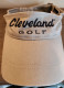 CLEVELAND GOLF, Casquette De Golf Beige, 100% Coton ### NEUVE ### - Abbigliamento, Souvenirs & Varie