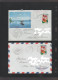 Polynésie Française : Poste Aux Armées - 3 Enveloppes Avec Deuxième Oblitération 1er Jour Papeete - Oblitérés
