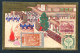 RC 26366 JAPON 1925 SILVER WEDDING RED COMMEMORATIVE POSTMARK FDC CARD VF - Lettres & Documents