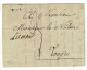 LAC Daté Vervier 16 Mai 1822 Griffe Verviers Port 3 > Notaire Lismont à Tongre - 1815-1830 (Periodo Holandes)