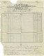 TP 17 S/LAC Daté St. Vaast 1869 LOS PTS 204 + Obl. Double Cercle La Louvière 5/11/69 > Bracquegnies C. D'arrivée - Matasellado Con Puntos