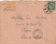 LETTRE. CHINE. COVER CHINA.1903. SHANG-HAI. DRAGON 10c.  CHUNGKING. POUR FRANCE - Lettres & Documents