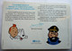 PLANCHE DE 2 AUTOCOLLANTS TINTIN ATLAS -  Autocollant - Stickers