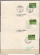 Postal History Cover: Denmark 6 Covers From 1963 With Different Cancels - Briefe U. Dokumente