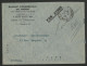 N° 51 ( X2) Coin De Feuille + N° 107 ( X3) Coin De Feuille De Casablanca En 1939 Par Avion Pour Caen Voir Suite - Storia Postale