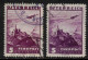 AUSTRIA ÖSTERREICH AUTRICHE 1935 Mi 598 Sc C32  FLUGPOST Air Mail Correo Aéreo Poste Aérienne (LIGHETR % DARKER VIOLET) - Oblitérés