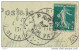 _P374 Postkaart: Paris Le Tour Eiffel - 5ct Semeuse  >>> PANNE 6 VII 1917 - Zone Non Occupée