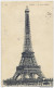 _P374 Postkaart: Paris Le Tour Eiffel - 5ct Semeuse  >>> PANNE 6 VII 1917 - Zone Non Occupée