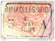 _V854: BRUXELLES-MIDI 3 __A  4 MAI 1891  >  BRUGES  - 3: Plat & Recht: SP11/ Fragment Met  " étiquette: PETITS PAQUETS:1 - Documents & Fragments