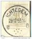 _G631: Fantasiekaart: N° 853: B_ ICHTEGEM _B > Gits - 1951-1975 Heraldischer Löwe (Lion Héraldique)
