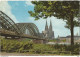 8Eb-246: POSTES-POSTERIJEN B.P.S. 14 10-7-65 > Charleroi : Pk: KÖLN Hohenzollernbrücke Und Dom - Legerstempels
