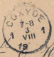 Wb253: S.M.: *TRESOR Et POSTES * > 1 COXYDE 1 3 VIII __ ( Onvolledig Jaar) - Foruna (1919)