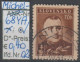 1939 - SLOWAKEI - FM/DM "Präsident Tiso" 70 H Dkl'braun - O  Gestempelt - S.Scan (68YAo 01-03 Slowakei) - Used Stamps