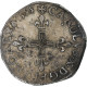 France, Charles X, 1/4 Ecu, 1595, Dinan, TTB, Argent, Gadoury:521 - 1589-1610 Henry IV The Great