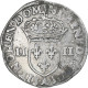France, Charles X, 1/4 Ecu, 1592, Paris, Rare, TB+, Argent, Gadoury:521 - 1589-1610 Enrico IV