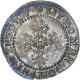 France, Henri III, 1/2 Franc Au Col Plat, 1587, Poitiers, SUP, Argent - 1574-1589 Enrique III