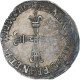 France, Henri III, 1/4 Ecu, 1589, Saint-Lô, TTB, Argent, Gadoury:494 - 1574-1589 Enrico III