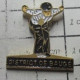 712E  Pin's Pins / Beau Et Rare / SPORTS / PETANQUE DISTRICT DE BAUGé - Pétanque