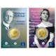 Grèce, 2023, Callas + Constantin, Set, Pièce De 2 Euros, BU En Coincard ! - - Greece