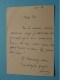 Publi " PRIL " ( Voor De Was/afwas ) > ( Zie / Voir Scan ) Gele Briefkaart ( A'Pen/Walem 1955 ) ! - Used