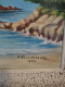 P. VOLODTCHENKO Huile Sur Isorel Grand Format Marine Titrée "Cannes Vue De L'Esterel Pêcheurs" Datée 1952 - Oils