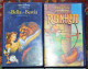 Lot De 4 Cassettes VHS Walt Disney (VERSION ITALIENNE) - Cartoons