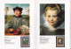 Liechtenstein 1985: Gemälde Von Massys, Rubens, Raffael Zu 821-823 Mi 881-883 Yv 822-824 FDC+MK-Set N° 57 (Zu CHF 11.00) - Cartas & Documentos