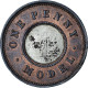 Grande-Bretagne, Victoria, One Penny Model, ND (1844), TTB, Bronze - D. 1 Penny